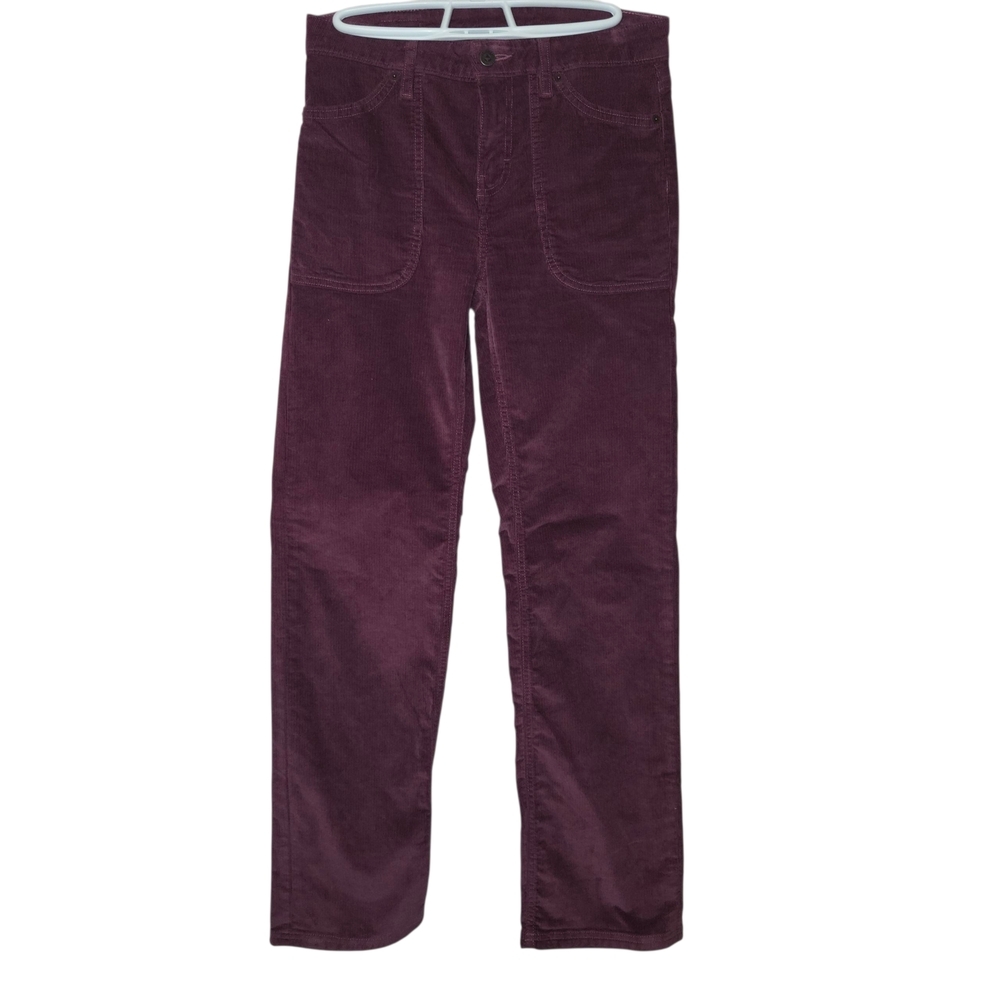 Patagonia Women's Straight Leg Corduroy Jeans - Burgundy